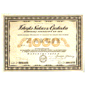 SUKNA W OPATÓWKU, FABRYKA [1924]