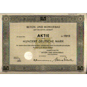 BETON- UND MONIERBAU [1962]
