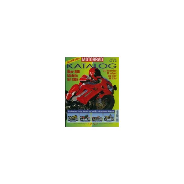 Motorrad Katalog 1997