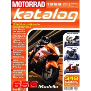 Motorrad Katalog 1999