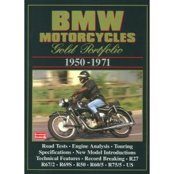 BMW Motorcycles Gold Portfolio 1950-1971