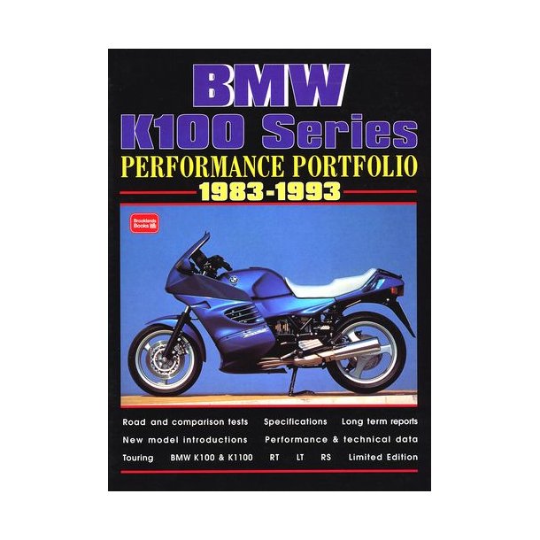 BMW K100 Series Performance Portfolio 1983-1993