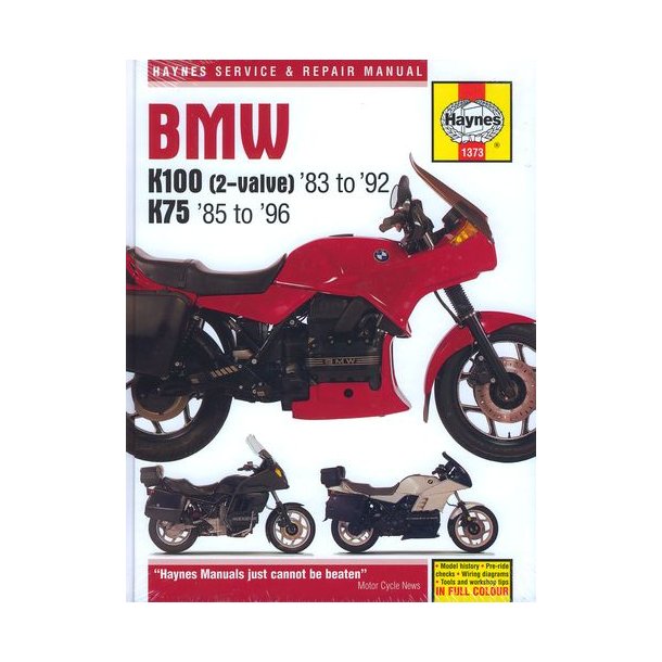 BMW K100 [2-valve] 1983-1992 & K75 1985-1996 