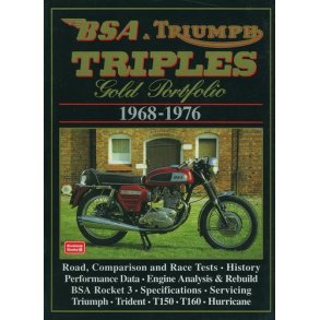 BSA & TRIUMPH Triples Gold Portfolio 1968-1976