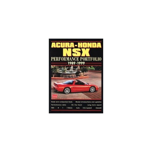 ACURA-HONDA NSX Performance Portfolio 1989-1999