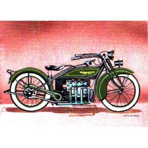 1927 Henderson De Luxe [tavla]