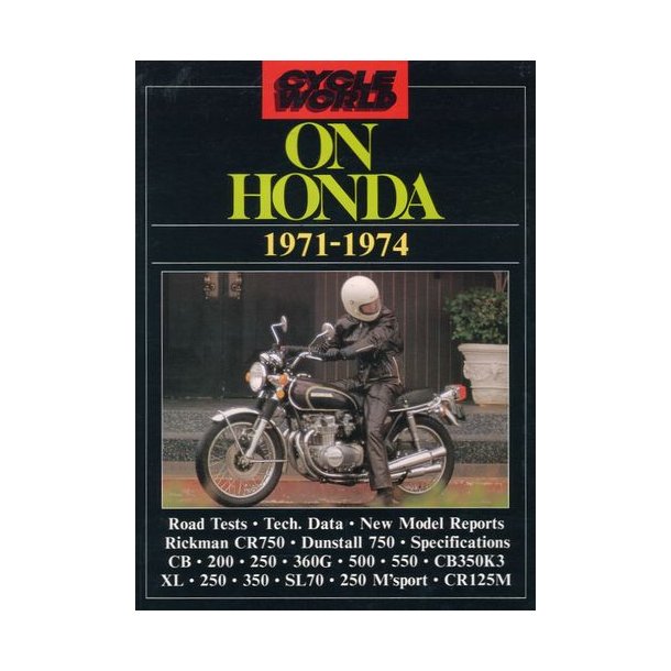 Cycle World on HONDA 1971-1974