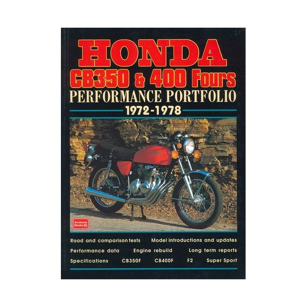 HONDA CB350 & 400 Fours 1972-1978