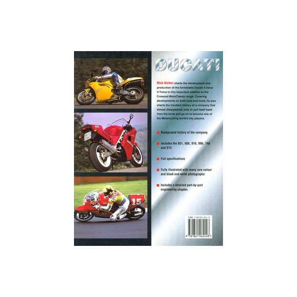 DUCATI 4-Valve V-Twins<BR>The Complete Story