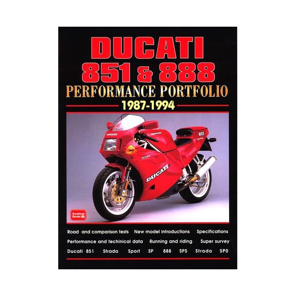 DUCATI 851 & 888 Performance Portfolio 1987-1994