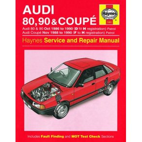 AUDI 80, 90 & COUPE 1987-1990