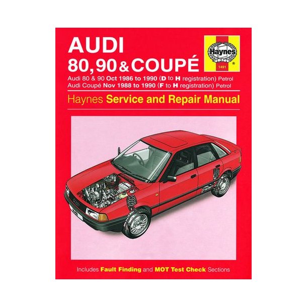 AUDI 80, 90 &amp; COUPE 1987-1990