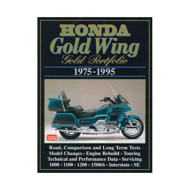 HONDA Gold Wing Gold Portfolio 1975-1995