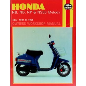 HONDA NB50, ND50, NP50 & NS50 Melody 1981-1985