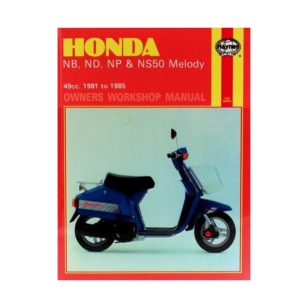 HONDA NB50, ND50, NP50 & NS50 Melody 1981-1985