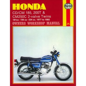 HONDA CD185T, CM185T, CD200T, CM200T & CM250C