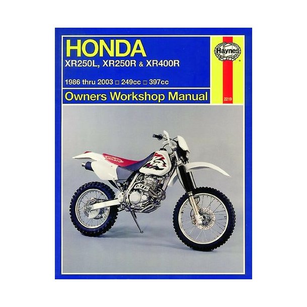 HONDA XR250L, XR250R & XR400R 1986-2003