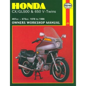 HONDA CX500, GL500, CX650 & GL650 V-Twins