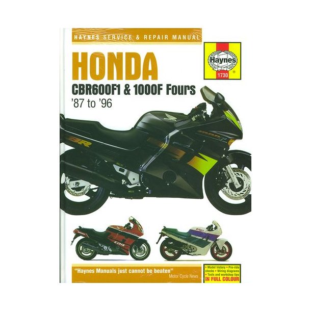 HONDA CBR600F &amp; CBR1000F Fours 1987-1996