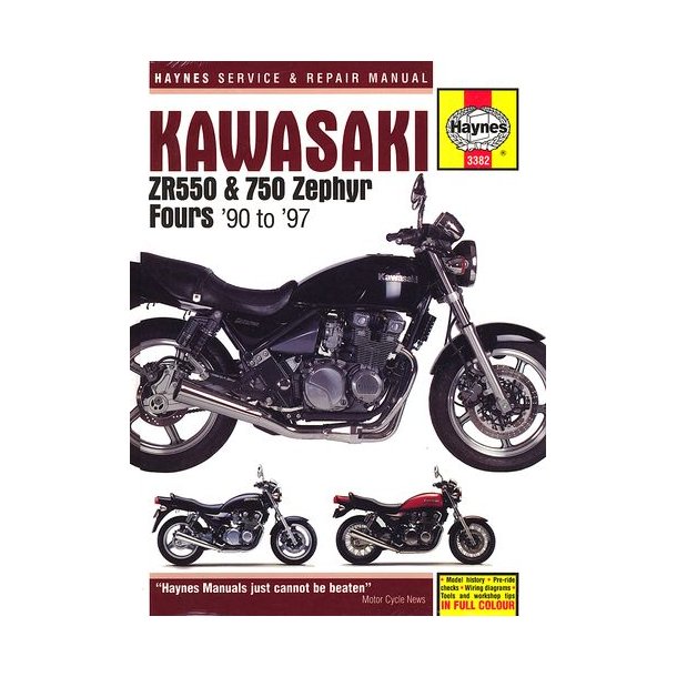 KAWASAKI ZR550 & ZR750 Zephyr Fours 1990-1997