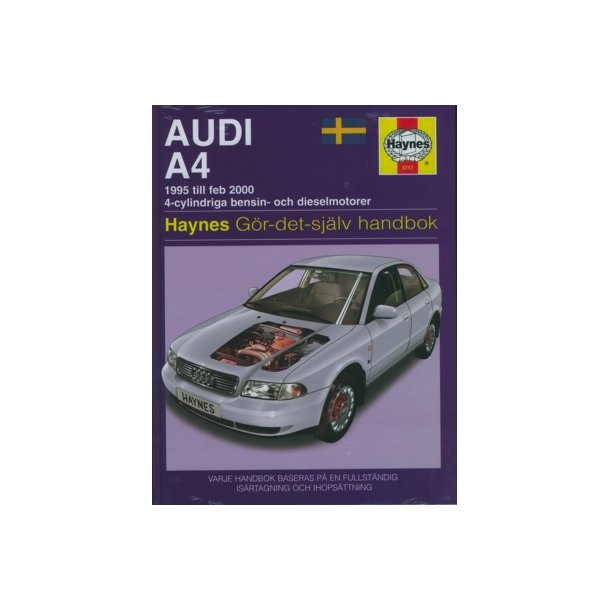 AUDI A4 1995-2000 4-cyl [bensin &amp; diesel] svensk