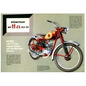 NV 11 CL 125 cc Rödmyran