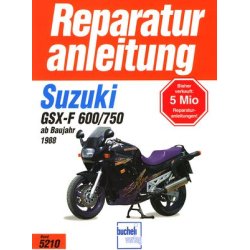 SUZUKI GSX-F600 &amp; GSX-F750 1989 och senare