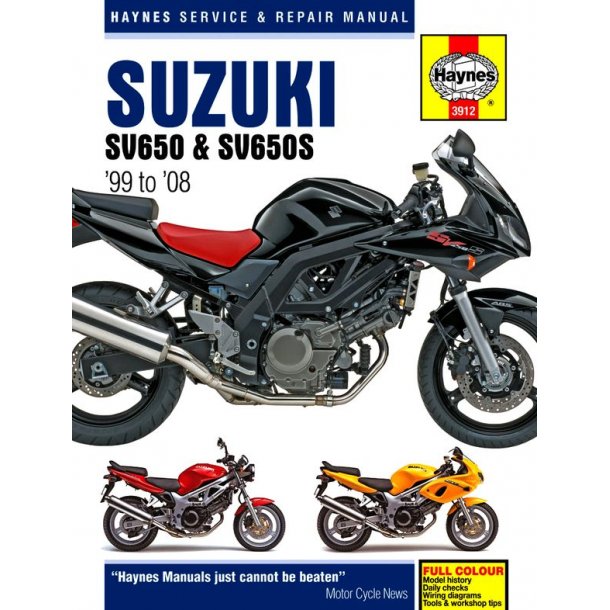 SUZUKI SV650 & SV650S 1999-2008