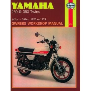 YAMAHA YDS7, RD250, YR5 & RD350 Twins 1970-1979