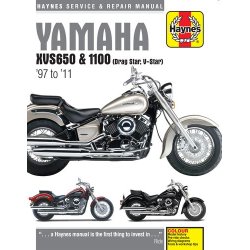 YAMAHA XVS650/XVS1100 Drag Star &amp; V-Star 1997-2011