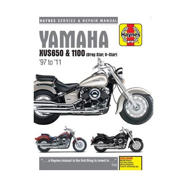 YAMAHA XVS650/XVS1100 Drag Star &amp; V-Star 1997-2011