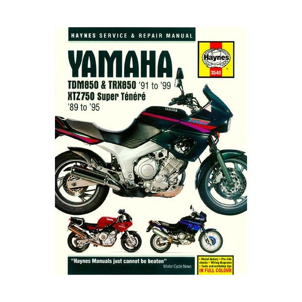 YAMAHA XTZ750 Super Tnr 1989-1995