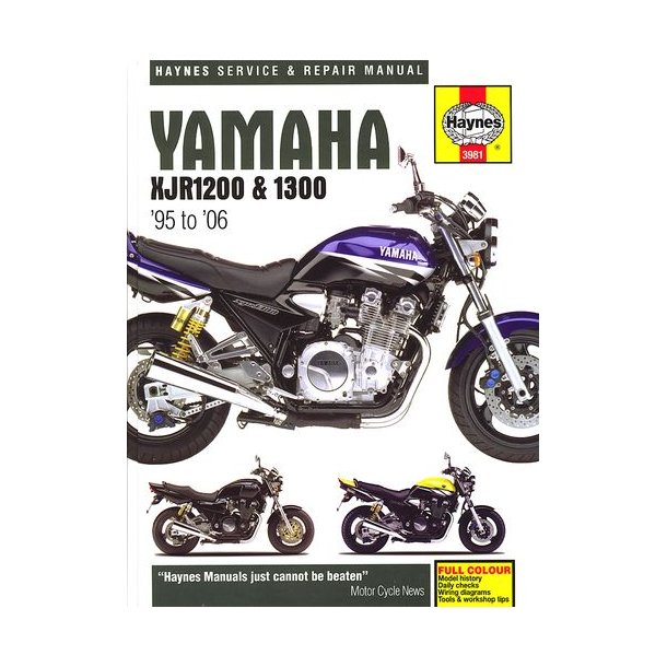 YAMAHA XJR1200 &amp; XJR1300 1995-2006