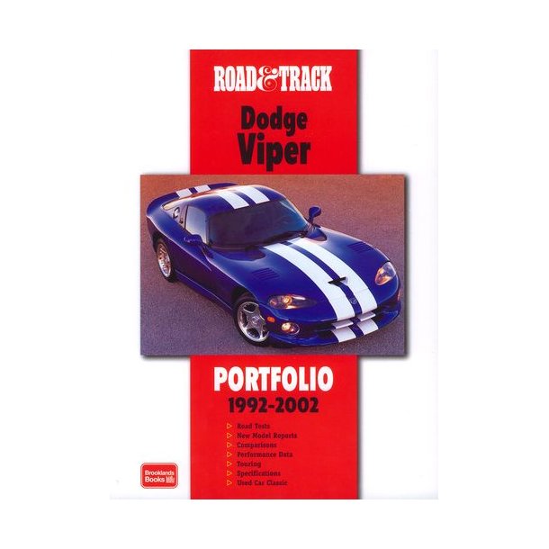 Road & Track DODGE VIPER Portfolio 1992-2002