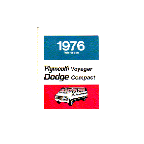 1976 DODGE Vans Sportsman/Van Voyager