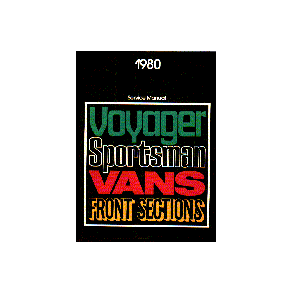 1980 DODGE Vans Sportsman/Van Voyager