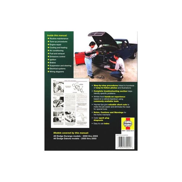 DODGE DURANGO 2000-2003 &amp; DAKOTA PICKUPS 2000-2004