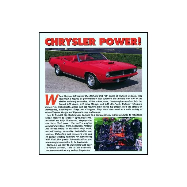 How to Rebuild Big-Block MOPAR Engines