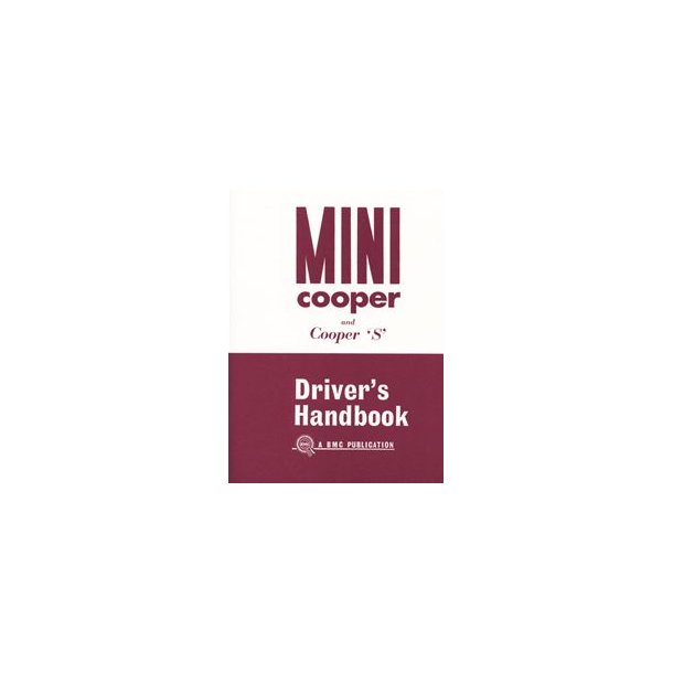 MINI-COOPER & COOPER 'S' [Mk 1]