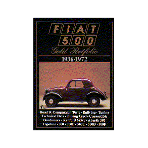FIAT 500 Gold Portfolio 1936-1972