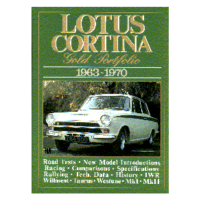 LOTUS CORTINA Gold Portfolio 1963-1970