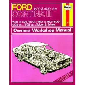 FORD CORTINA Mk III 1300 1970-76 & 1600 1970-73