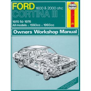FORD CORTINA Mk III 1600 & 2000 ohc 1970-1976