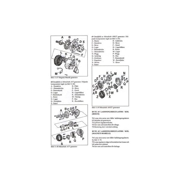 FORD ESCORT &amp; ORION 1991-1996  SVENSK