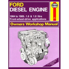 FORD DIESEL ENGINE 1.6 & 1.8  litre 1984-1989