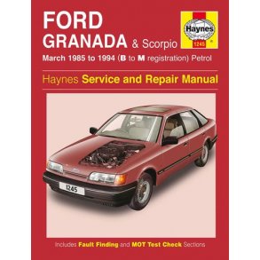 FORD SCORPIO 1985-1994 [engelsk originalversion]