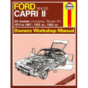 FORD CAPRI II 1.6 & 2.0 1974-1987