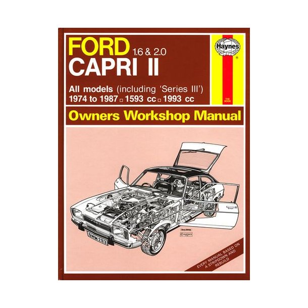 FORD CAPRI II 1.6 &amp; 2.0 1974-1987