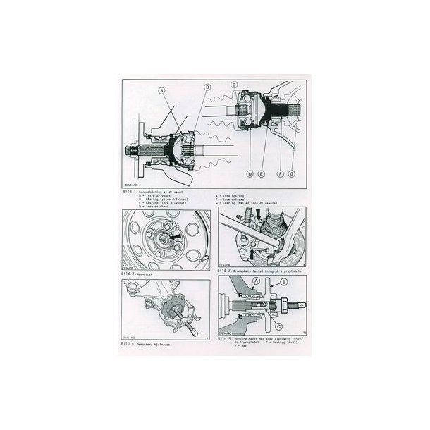 FORD ESCORT & ORION 1981-1989  SVENSK