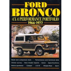 FORD BRONCO 4 x 4 Performance Portfolio 1966-1977